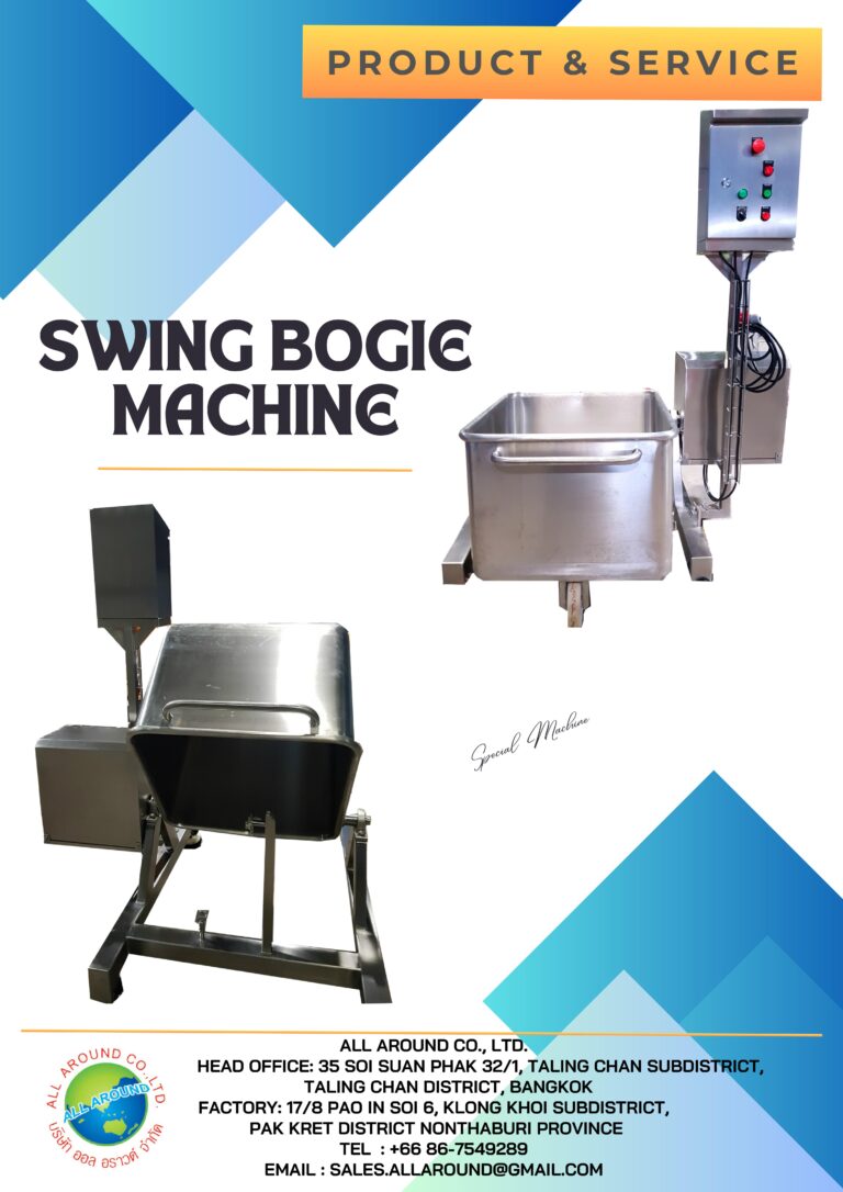 special machine เครื่องจักรงานอาหาร เครื่องจักรสแตนเลส สายพานสแตนเลส roller conveyor wire mesh belt modular belt , PU belt , swing bogie machine